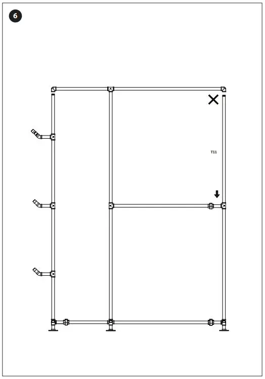 BDA-LIVING-1006521C-Clothes-Rack-with-Shoe-Rack-FIG-7