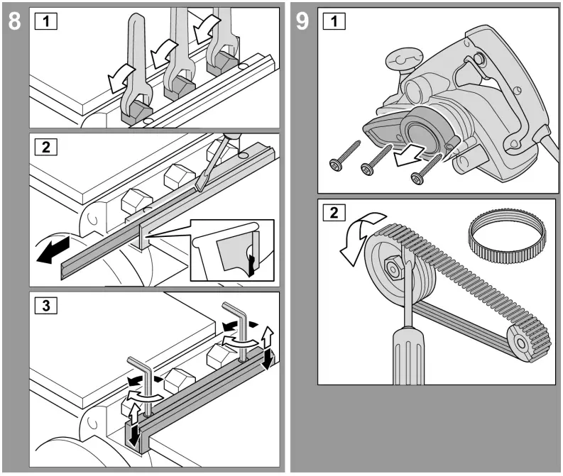 meister MEH900 2 Power Planer - Assembly 2