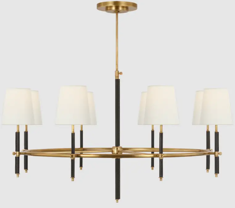 VISUAL COMFORT TOB 5588 Wrapped Ring Chandelier