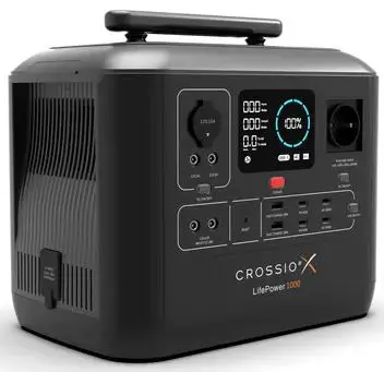 CROSSIO LifePower 1000 Portable Power Station-PRODUCT