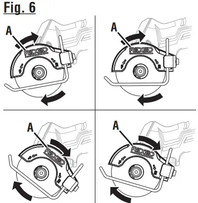 RIDGID R87547 18V SubCompact Brushless Cordless 3 Inch Multi Material Saw - fig 8