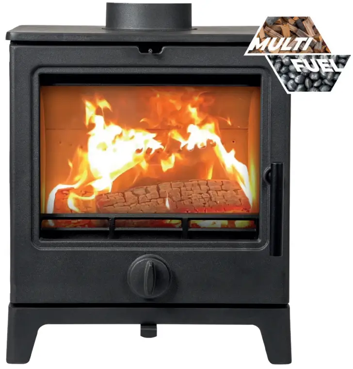 MI Fires Derwent Multifuel Stove -