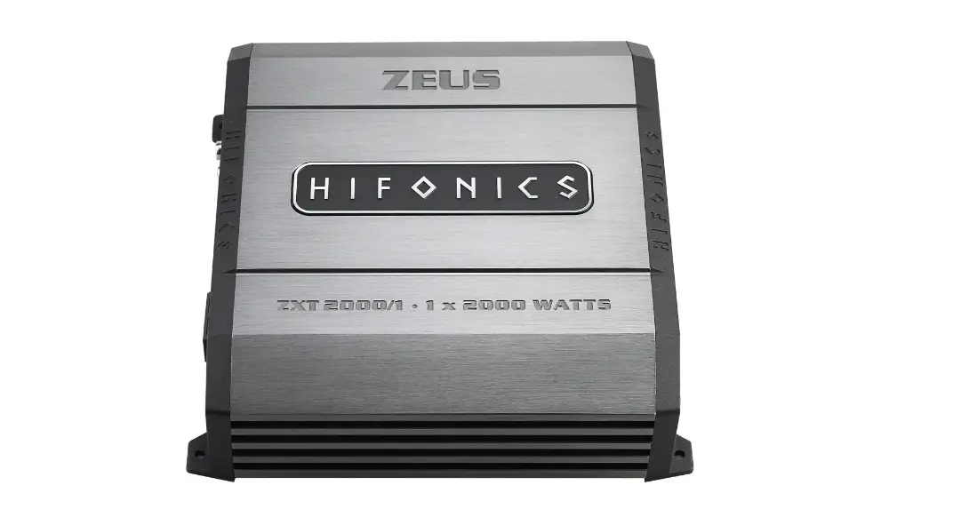 Hifonics Zxt2000-1 Digital Ultra Class D Mono Amplifier User Manual