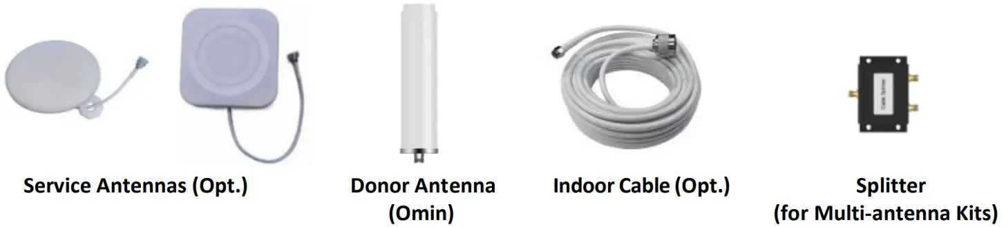 Sichuan Wanbo Runda Trading Co Ltd HG5B US20I Signal Booster - Package Content 1