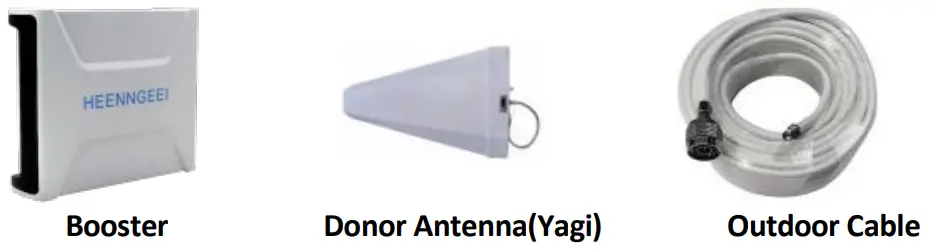 Sichuan Wanbo Runda Trading Co Ltd HG5B US20I Signal Booster - Package Content