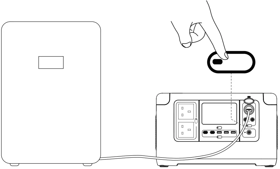 DEENO S1500 Portable Power Station - Output1