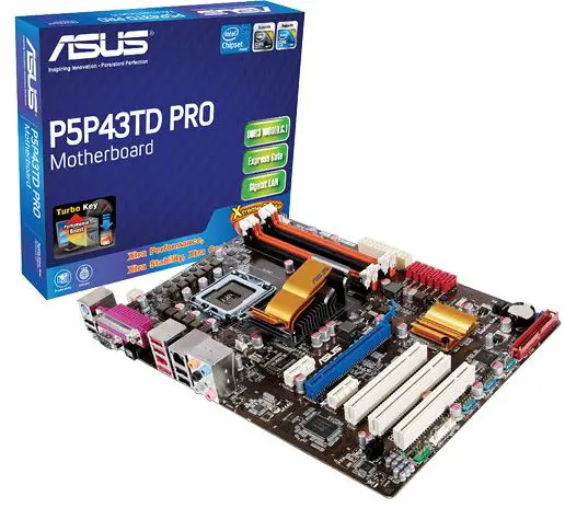 ASUS-P5P43TD-PRO-Intel-P43-ATX-Desktop-Motherboard-Product