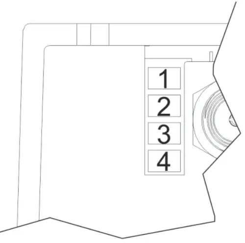 EXOR International PLCM10B Industrial LTE Modem - LEDs description