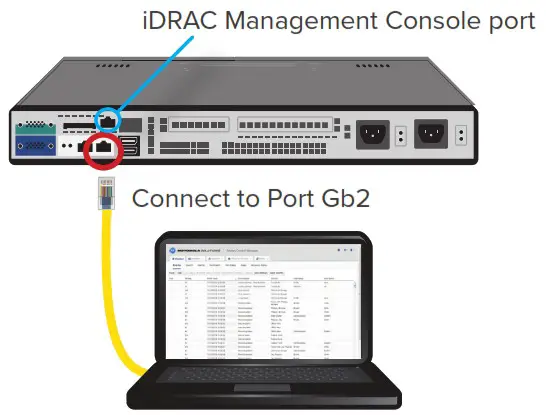 MOTOROLA SOLUTIONS Enterprise Plus Access Control Manager - Connect PC to Appliance