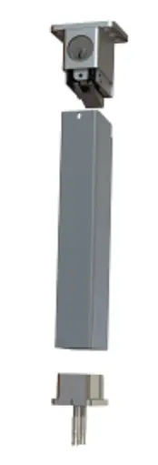 PDQ 9300 Series Mullion Keyed Removable