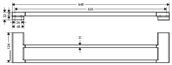 hansgrohe-41743000-AddStoris-Double-Bath-Towel-Rail-fig- (4)