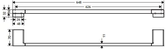 hansgrohe-41743000-AddStoris-Double-Bath-Towel-Rail-fig- (5)