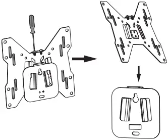 ONE FOR ALL WM2211 Smart Fixed TV Wall Mount B1