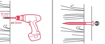 ONE FOR ALL WM2211 Smart Fixed TV Wall Mount B2a