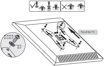 ONE FOR ALL WM2211 Smart Fixed TV Wall Mount B4a