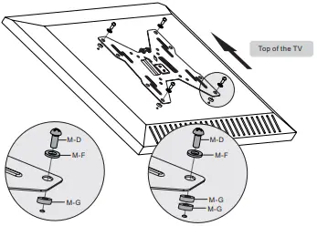 ONE FOR ALL WM2211 Smart Fixed TV Wall Mount B4b