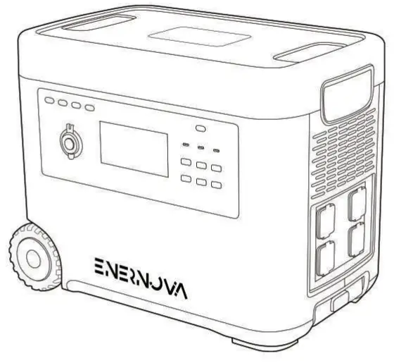 ENERNOVA ETA Ultra 2160Wh 2000W Portable Power Station