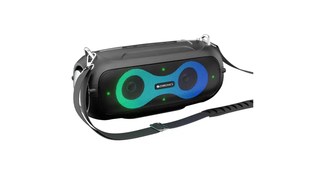 Zebronics Music Bomb X Pro Portable Bt Speaker User Manual