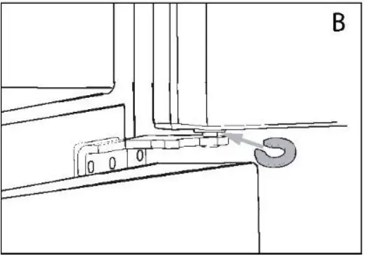 Haier HCR5919ENMM Refrigerator Freezer 37
