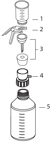 ROCKER VF 12 47 mm Glass Filtration Apparatus 06