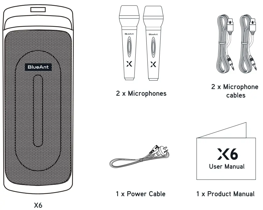 BlueAnt X6 Bluetooth Speaker - fig 3