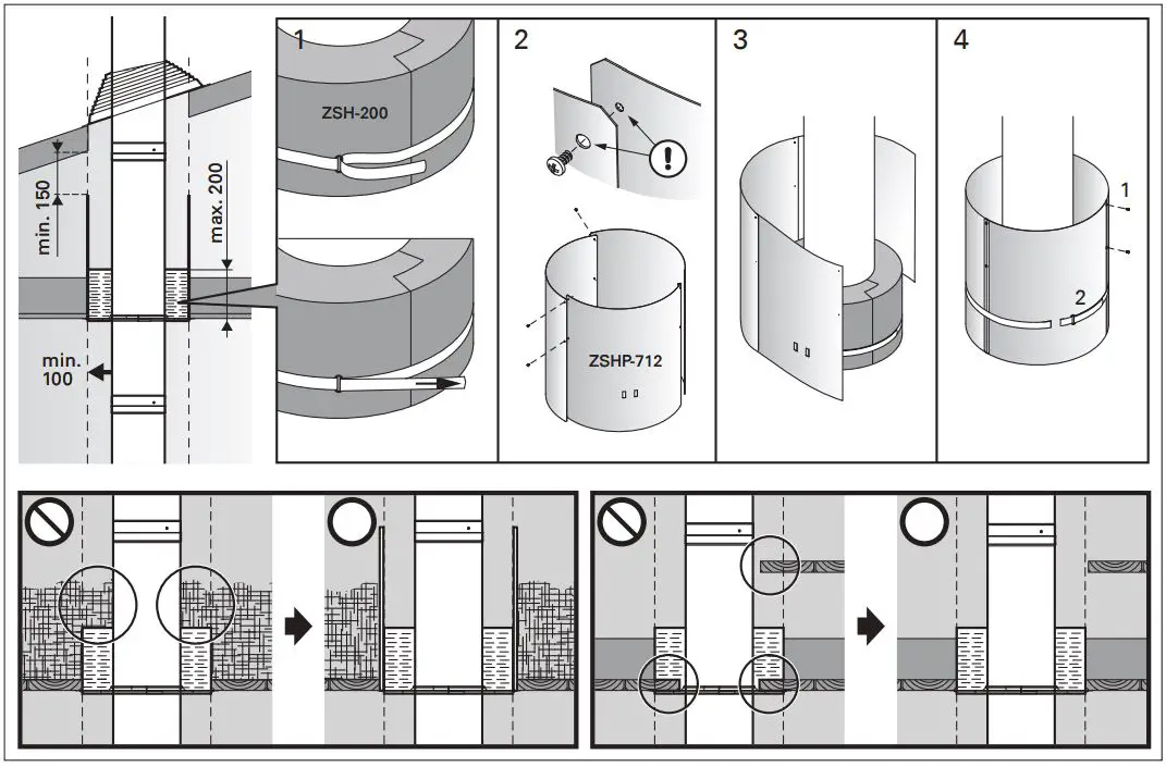 HARVIA-WHP1500-Sauna-Wood-Stove-Chimney-Kit-fig 14