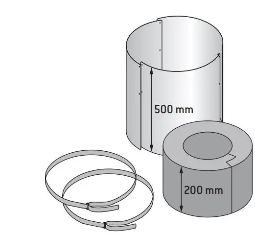 HARVIA-WHP1500-Sauna-Wood-Stove-Chimney-Kit-fig 3
