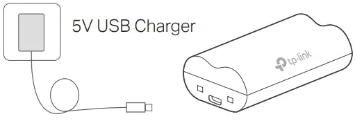 tp link Tapo C400S2 Smart Wire Free Security Camera System - Charge the Battery