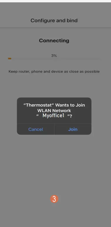 WiFi Thermostat Connection