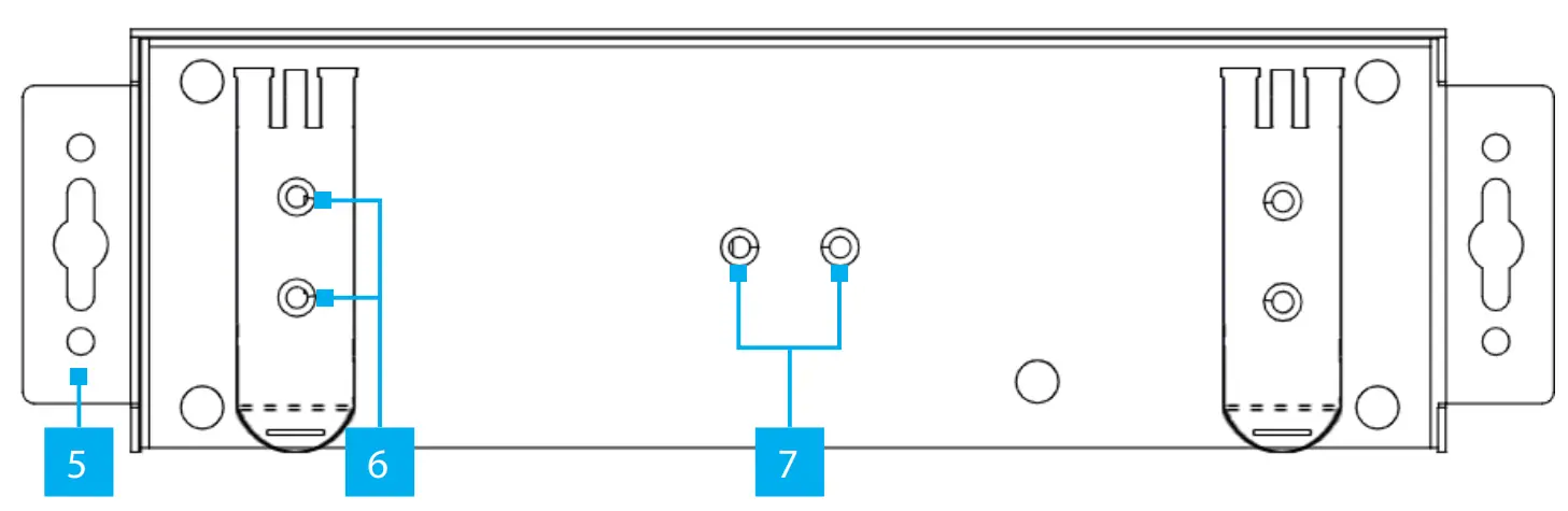 Product Diagram (USB210AIND-USB-A-HUB)