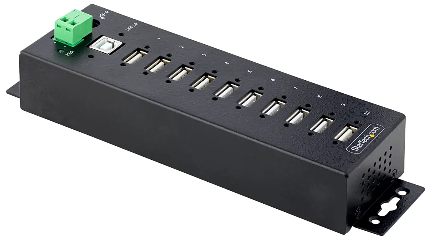 StarTech com USB210AIND-USB-A-HUB 10-Port Industrial USB