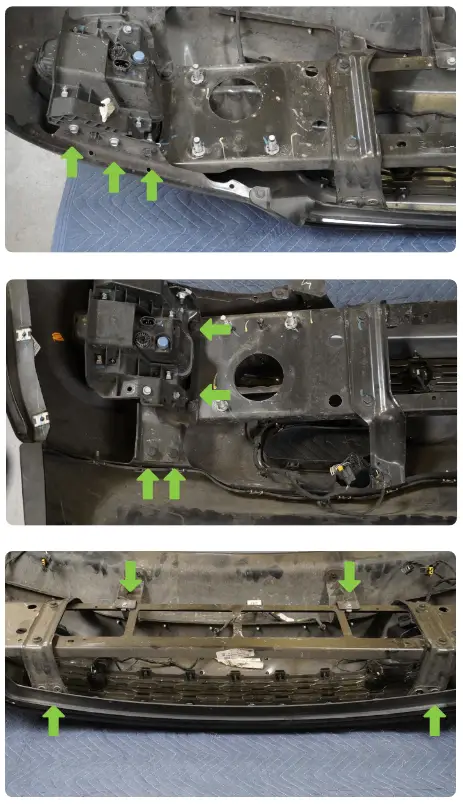 DV8 Off-Road FBDR1-05 Steel Front Winch Bumper - Fig 10