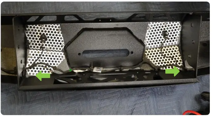 DV8 Off-Road FBDR1-05 Steel Front Winch Bumper - Fig 16