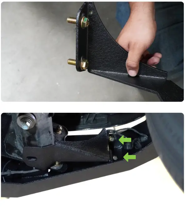 DV8 Off-Road FBDR1-05 Steel Front Winch Bumper - Fig 23