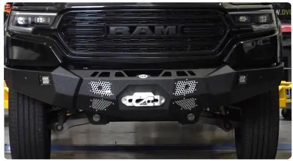 DV8 Off-Road FBDR1-05 Steel Front Winch Bumper - Fig 25