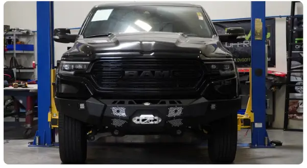 DV8 Off-Road FBDR1-05 Steel Front Winch Bumper - Fig 27