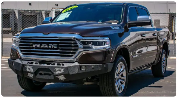 DV8 Off-Road FBDR1-05 Steel Front Winch Bumper - Fig 29