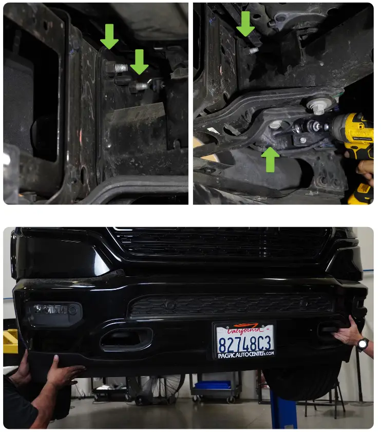 DV8 Off-Road FBDR1-05 Steel Front Winch Bumper - Fig 5