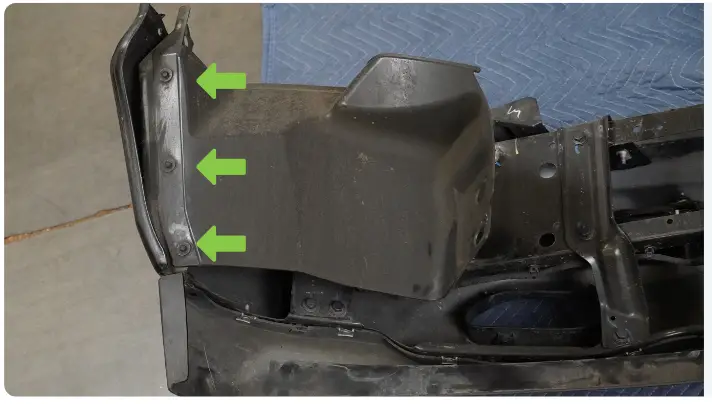 DV8 Off-Road FBDR1-05 Steel Front Winch Bumper - Fig 7