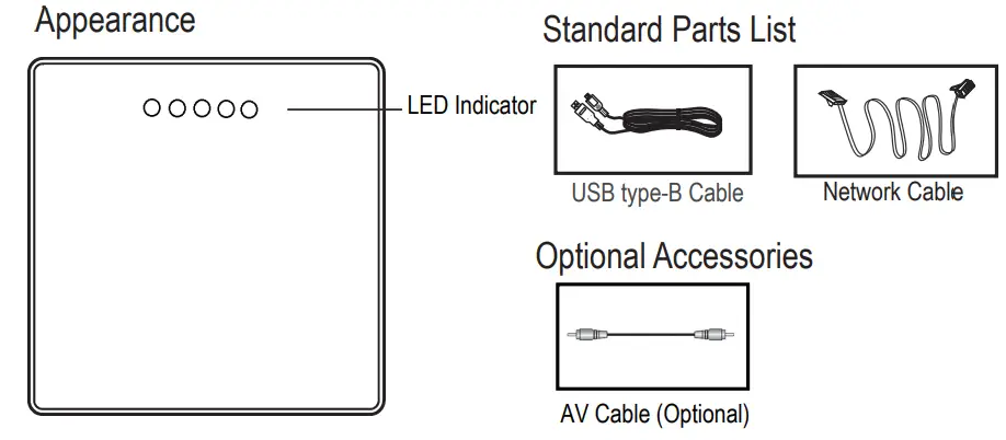 EACOME S330 Series Professional Multi Chaining Conferencing System - Appearance