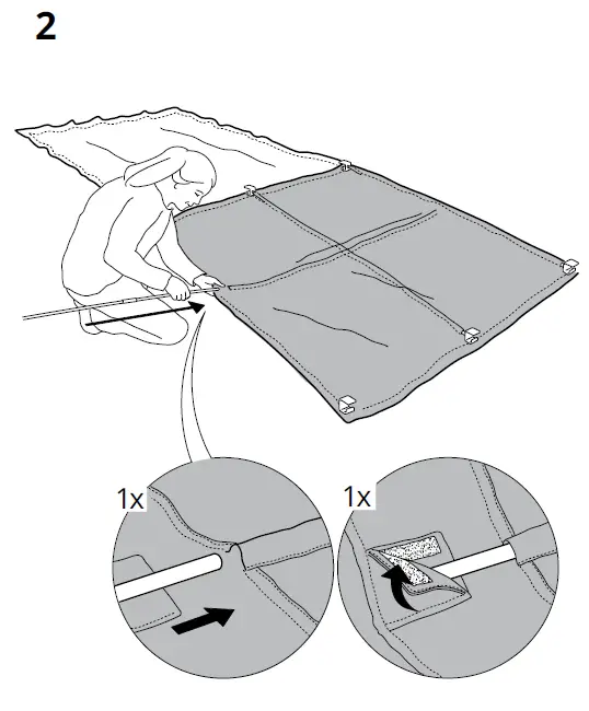 IKEA KURA Bed Tent 3