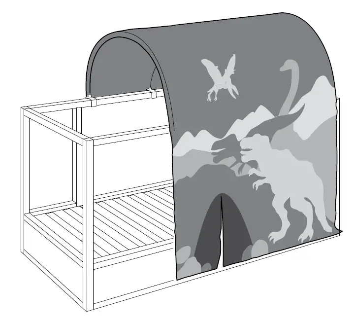 IKEA KURA Bed Tent