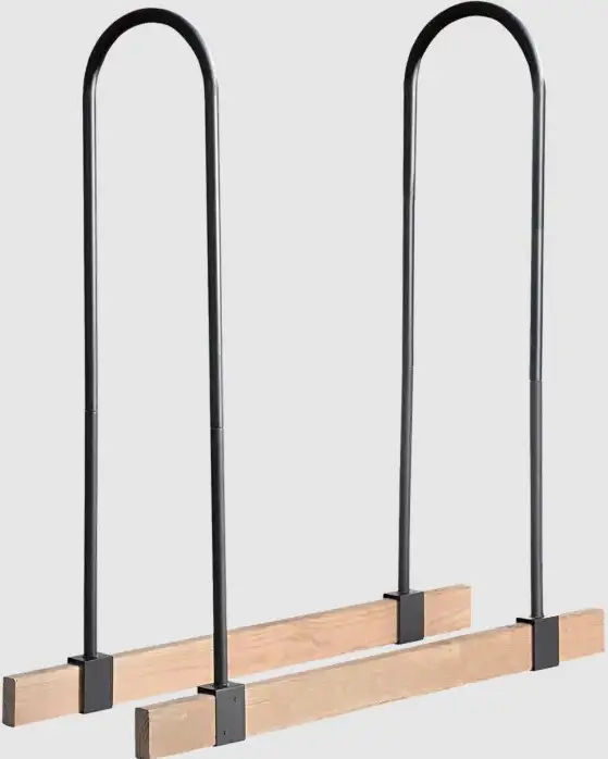 ShelterLogic 90459 Steel Adjustable Firewood Rack