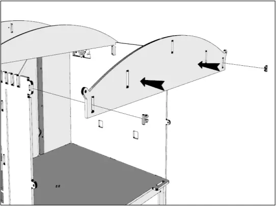 NESTERA Raised Chicken House Medium - b11