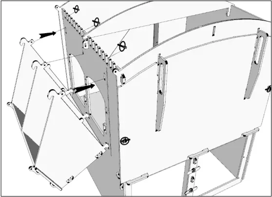 NESTERA Raised Chicken House Medium - b16