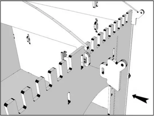 NESTERA Raised Chicken House Medium - b19