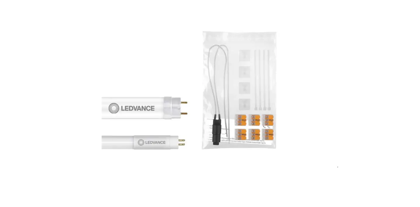 Ledvance T8 Em 2 Lamp Luminaires Substitube Conversion Kit Instruction Manual Ledvance T8 Em 2 Lamp Luminaires Substitube Conversion Kit Instruction Manual
