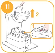 joie i-Gemm Pavement Baby Car Seat B11