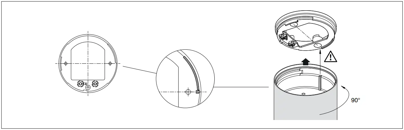 BEGA 50926.1 Ceiling Luminaire Downlight - Installation