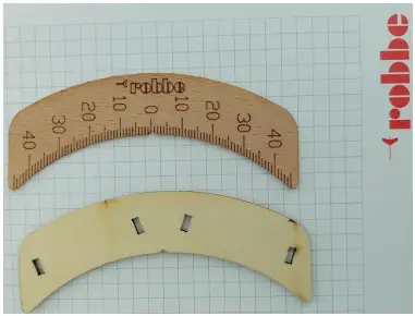 robbe 50611 Modellsport Ruder Deflection Indicator A1a